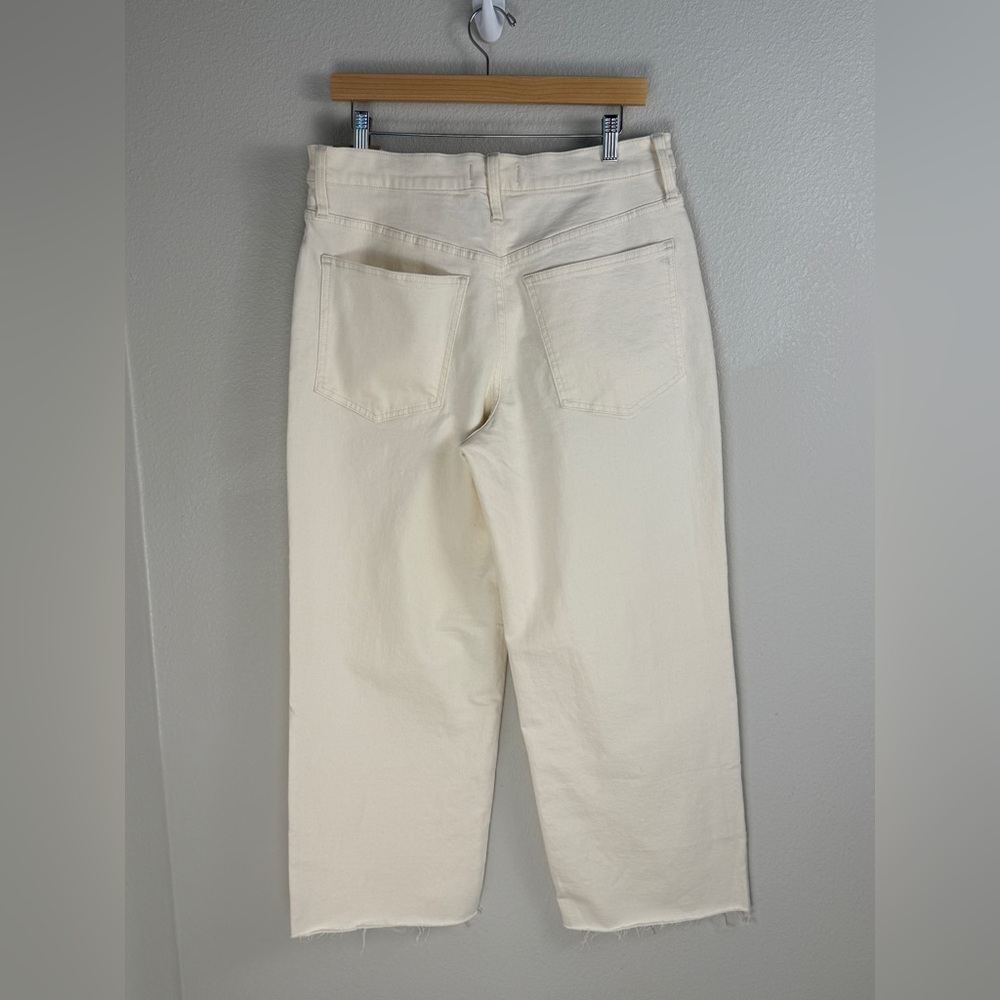 Madewell Women's The Perfect Vintage Wide-Leg Crop Jean Vintage Canvas 31 - Picture 8 of 14